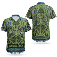 Aotearoa Iwi Whakatohea Couples Matching Mermaid Dress and Hawaiian Shirt Maori Wharenui House Tribal Pattern LT9 - Polynesian Pride