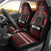 Aotearoa Iwi Ngati Awa Car Seat Cover Maori Wharenui House Tribal Pattern LT9 - Polynesian Pride