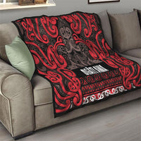 Aotearoa Iwi Ngati Awa Quilt Maori Wharenui House Tribal Pattern LT9 - Polynesian Pride