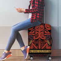 Aotearoa Iwi Rongowhakaata Luggage Cover Maori Wharenui House Tribal Pattern LT9 - Polynesian Pride