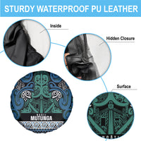Aotearoa Iwi Ngati Mutunga Spare Tire Cover Maori Wharenui House Tribal Pattern LT9 - Polynesian Pride