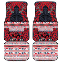 Aotearoa Iwi Te ati Awa Car Mats Maori Wharenui House Tribal Pattern LT9 - Polynesian Pride