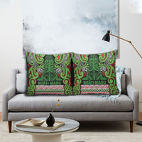 Aotearoa Iwi Ngati Maru Hauraki Pillow Cover Maori Wharenui House Tribal Pattern LT9 - Polynesian Pride