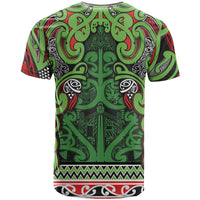 Aotearoa Iwi Ngati Maru Hauraki T Shirt Maori Wharenui House Tribal Pattern LT9 - Polynesian Pride