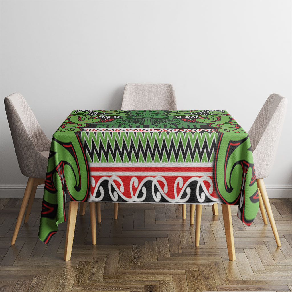 Aotearoa Iwi Ngati Maru Hauraki Tablecloth Maori Wharenui House Tribal Pattern LT9 - Polynesian Pride