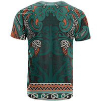Aotearoa Iwi Ngāti Maru Taranaki T Shirt Maori Wharenui House Tribal Pattern LT9 - Polynesian Pride