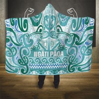 Aotearoa Iwi Ngati Paoa Hooded Blanket Maori Wharenui House Tribal Pattern LT9 - Polynesian Pride