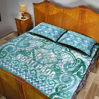 Aotearoa Iwi Ngati Paoa Quilt Bed Set Maori Wharenui House Tribal Pattern LT9 - Polynesian Pride