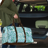 Aotearoa Iwi Ngati Paoa Travel Bag Maori Wharenui House Tribal Pattern LT9 - Polynesian Pride