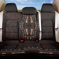 Africa Dashiki Back Car Seat Cover African Tribal Art Mixed Polynesian Tattoo Red Color Unique LT9 One Size Red - Polynesian Pride