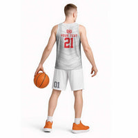 Custom Pacific Rugby Spirit Basketball Jersey Tonga Ngatu Pride White Edition LT9 - Polynesian Pride