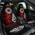 New Zealand Waitangi Day Personalised Car Seat Cover Aotearoa Te Ra O Waitangi With Maori Tattoo LT9 One Size Red - Polynesian Pride