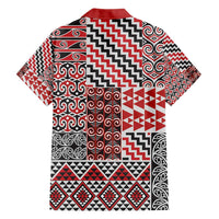 Aotearoa Kowhaiwhai Taniko Patchwork Motifs Hawaiian Shirt LT9 - Polynesian Pride