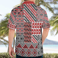 Aotearoa Kowhaiwhai Taniko Patchwork Motifs Hawaiian Shirt LT9 - Polynesian Pride