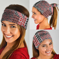 Aotearoa Kowhaiwhai Taniko Patchwork Motifs Neck Gaiter - Polynesian Pride