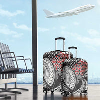 Aotearoa Maori Rugby Tribal Tattoo Luggage Cover Kowhaiwhai Taniko Patchwork Motifs LT9 - Polynesian Pride