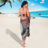 Aotearoa Maori Rugby Tribal Tattoo Sarong Kowhaiwhai Taniko Patchwork Motifs