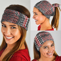 Aotearoa Maori Tribal Tattoo Neck Gaiter Kowhaiwhai Taniko Patchwork Motifs - Polynesian Pride