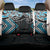 Blue Aotearoa Tukutuku Manawa Tapu Back Car Seat Cover Ta Moko Toi Maori