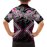 Pink Aotearoa Tukutuku Manawa Tapu Hawaiian Shirt Ta Moko Toi Maori LT9 - Polynesian Pride