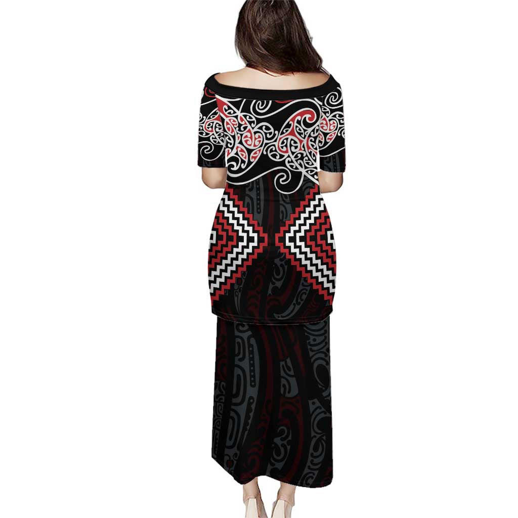 Red Aotearoa Tukutuku Manawa Tapu Puletasi Ta Moko Toi Maori