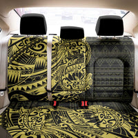 Yellow Couple Dolphins Maori Polynesian Style Back Car Seat Cover LT9 - Polynesian Pride
