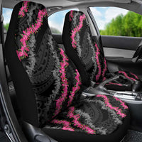 Guam Bougainvillea Lei Car Seat Cover Chamorro Tribal Pattern LT9 - Polynesian Pride