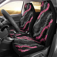 Guam Bougainvillea Lei Car Seat Cover Chamorro Tribal Pattern LT9 - Polynesian Pride