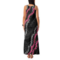 Guam Bougainvillea Lei Family Matching Tank Maxi Dress and Hawaiian Shirt Chamorro Tribal Pattern LT9 - Polynesian Pride