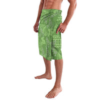 Hawaii Molokai Island Kukui Nut Flowers Lavalava Tribal Kakau Pattern