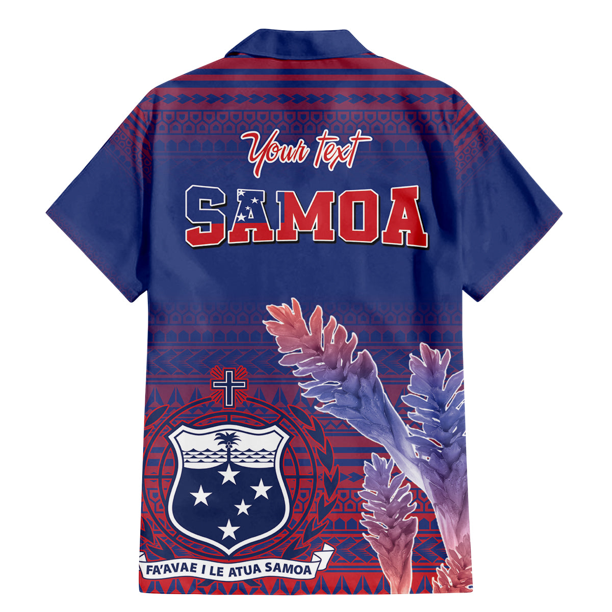 Custom Samoa 1962 Independence Day Custom Family Matching Mermaid Dress and Hawaiian Shirt Manuia le Aso Tuto'atasi Ula Nifo Blue Art LT9 - Polynesian Pride