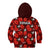 Tonga Rugby Kid Hoodie Polynesian Style With Hibiscus LT9 - Polynesian Pride