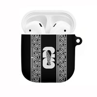 New Zealand Football White Fern Supporter AirPods Case LT9 Black - Polynesian Pride