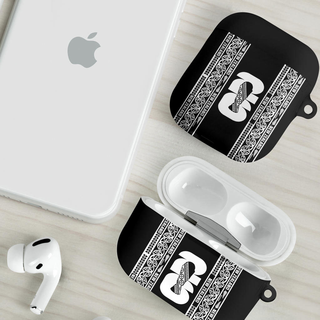 New Zealand Football White Fern Supporter AirPods Case LT9 - Polynesian Pride