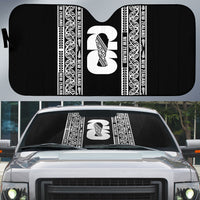 New Zealand Football White Fern Supporter Auto Sun Shade