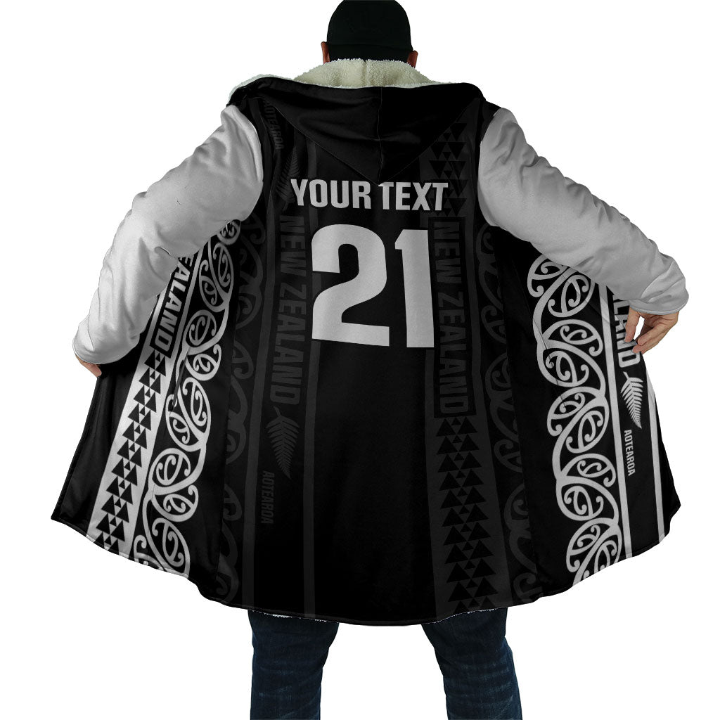 Custom New Zealand Football White Fern Supporter Cloak LT9 - Polynesian Pride