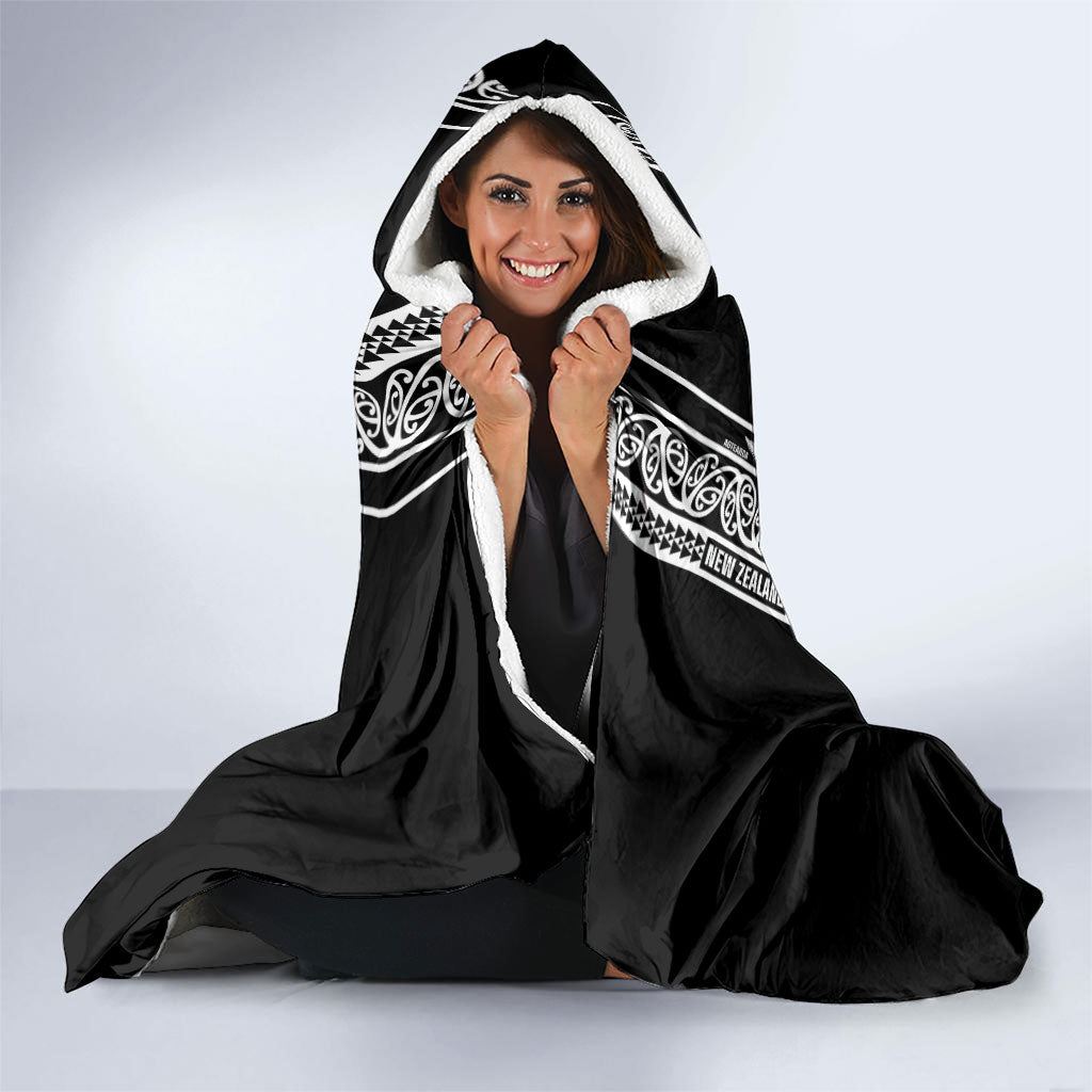 New Zealand Football White Fern Supporter Hooded Blanket LT9 - Polynesian Pride