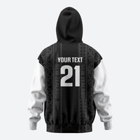 Custom New Zealand Football White Fern Supporter Hoodie LT9 - Polynesian Pride