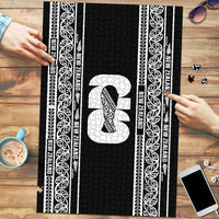 New Zealand Football White Fern Supporter Puzzle LT9 Black - Polynesian Pride
