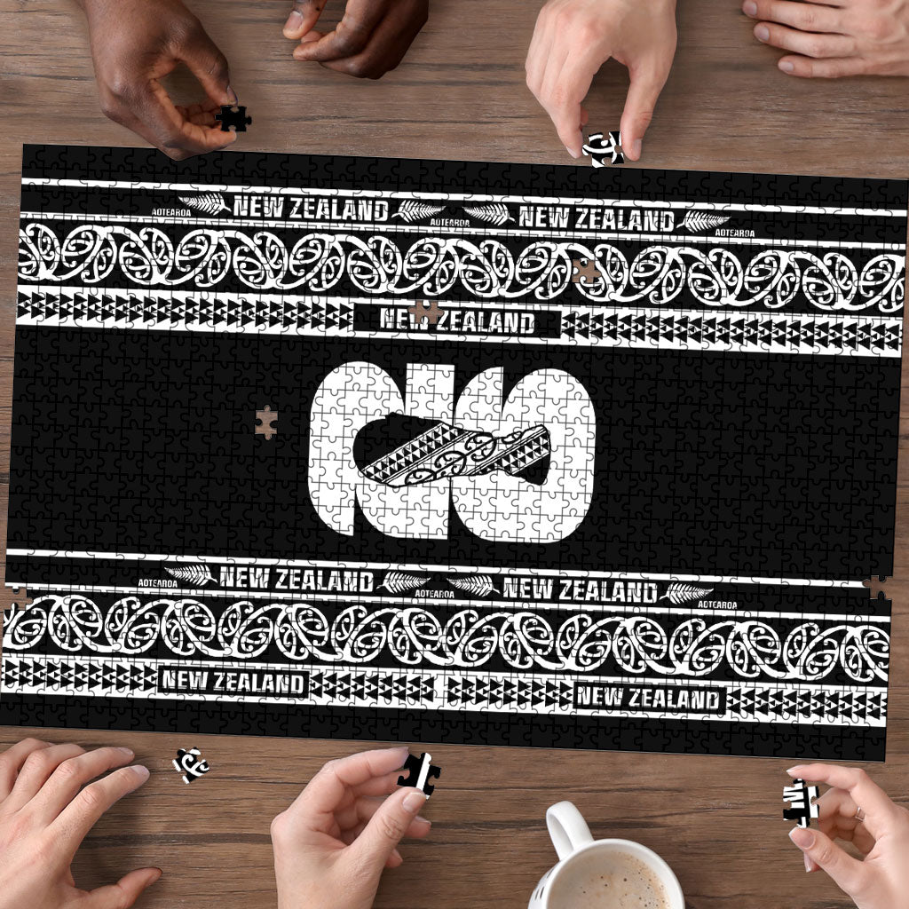 New Zealand Football White Fern Supporter Puzzle LT9 - Polynesian Pride