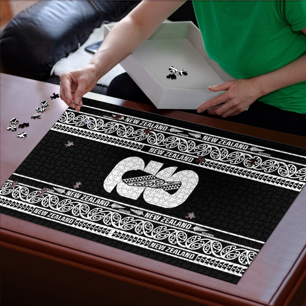 New Zealand Football White Fern Supporter Puzzle LT9 - Polynesian Pride