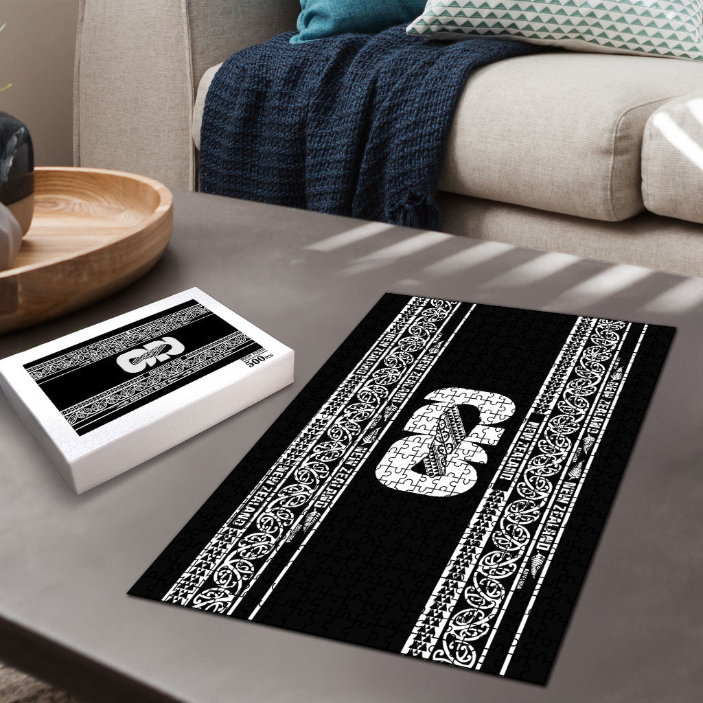 New Zealand Football White Fern Supporter Puzzle LT9 - Polynesian Pride