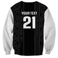 Custom New Zealand Football White Fern Supporter Sweatshirt