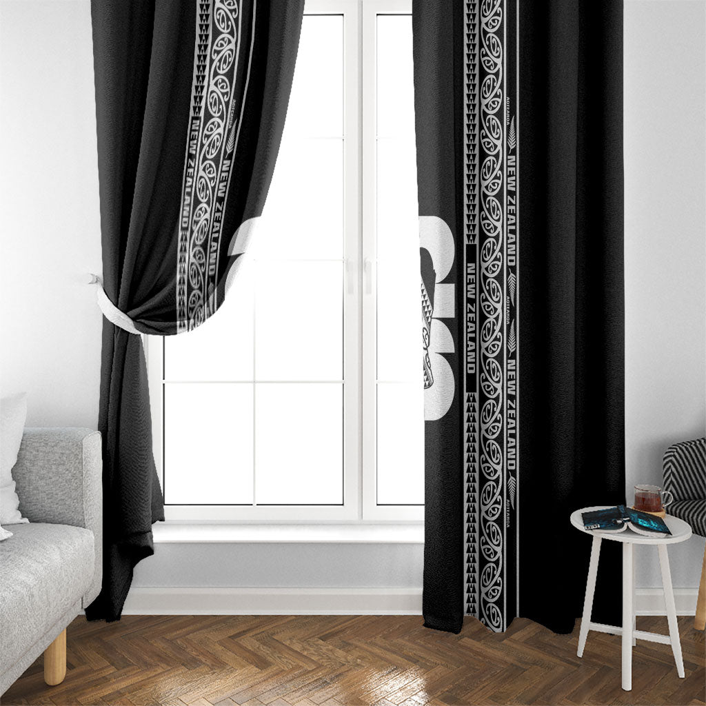 New Zealand Football White Fern Supporter Window Curtain