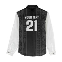 Custom New Zealand Football White Fern Supporter Women Casual Shirt LT9 - Polynesian Pride