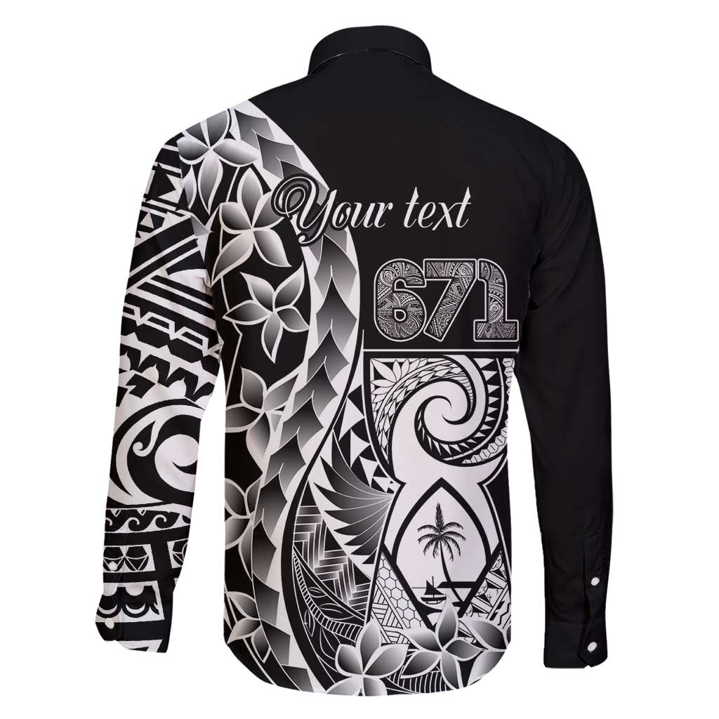 671 Guam Personalised Family Matching Off Shoulder Maxi Dress and Hawaiian Shirt Latte Stone Tribal LT9 - Polynesian Pride
