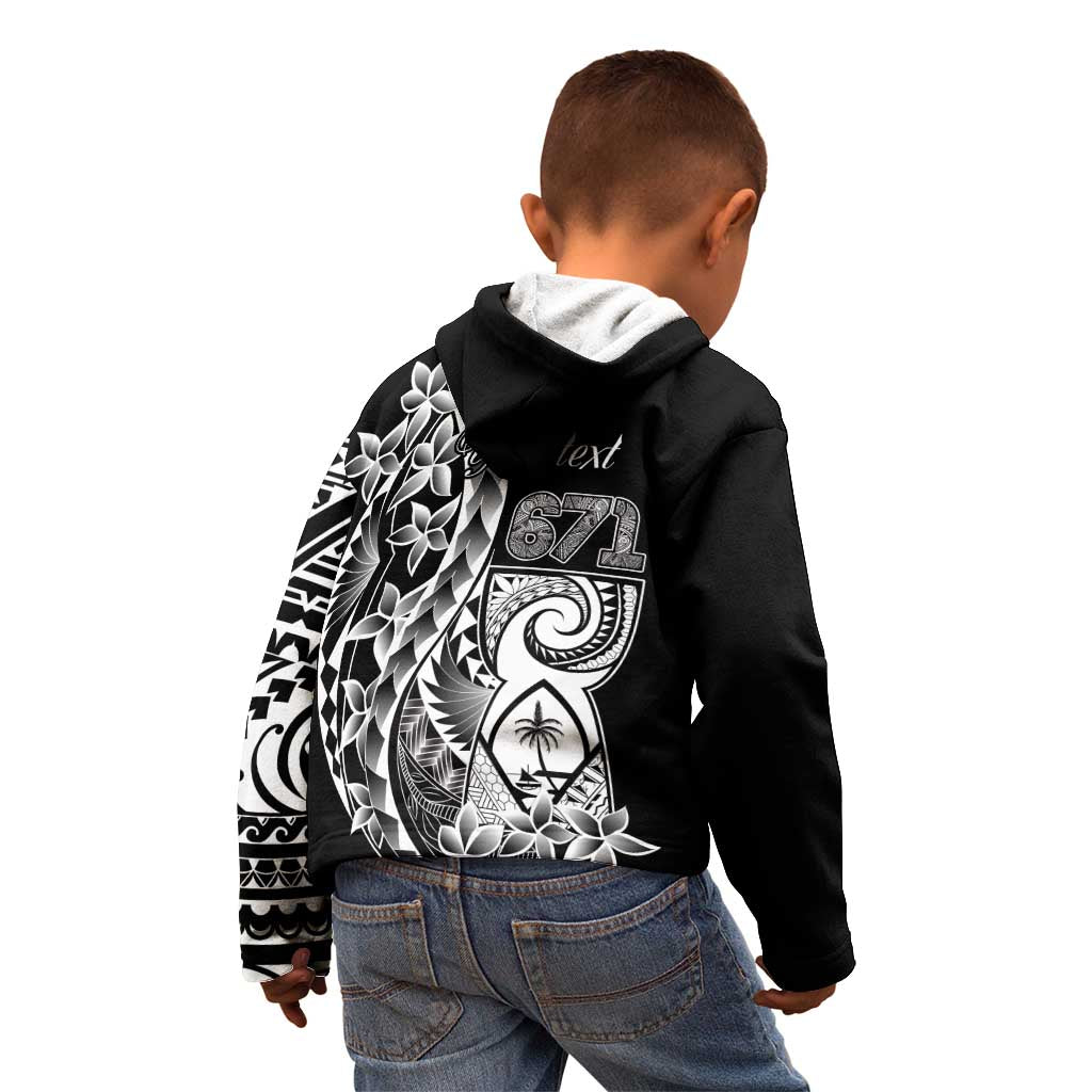 671 Guam Personalised Kid Hoodie Latte Stone Tribal LT9 - Polynesian Pride