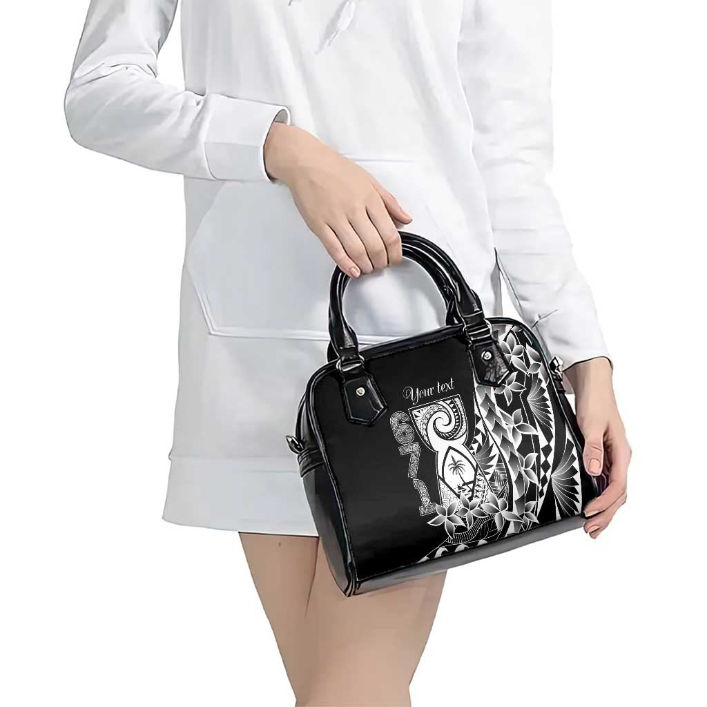 671 Guam Personalised Shoulder Handbag Latte Stone Tribal