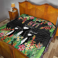 671 Guam Personalised Quilt Latte Stone and Tropical Flowers LT9 - Polynesian Pride