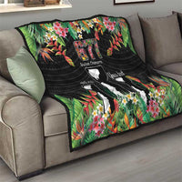 671 Guam Personalised Quilt Latte Stone and Tropical Flowers LT9 - Polynesian Pride